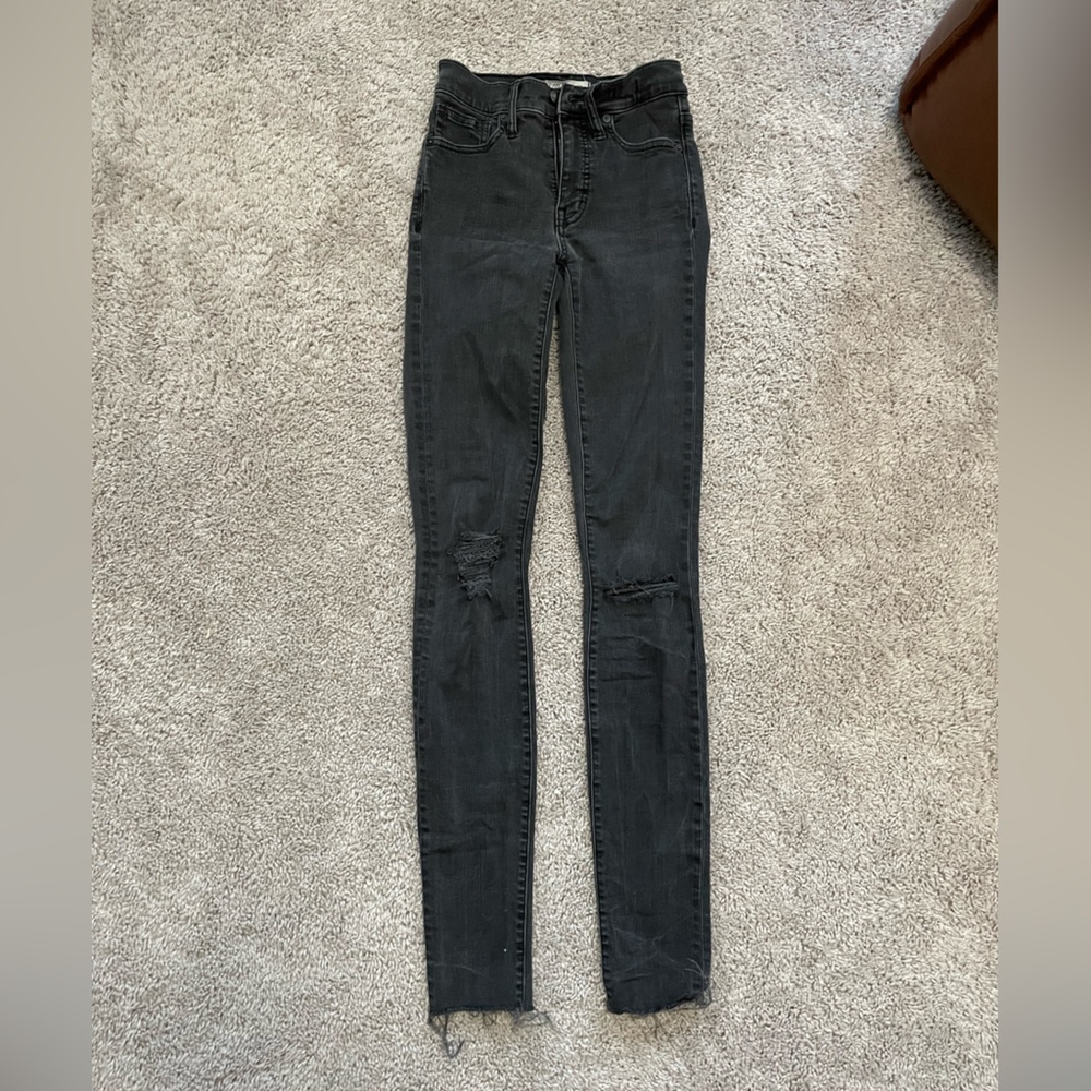 Madewell High Rise Skinny Jeans
